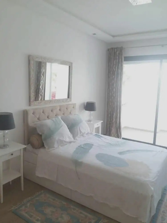 Apartment With one Bedroom in Province de Benslimane, With Wonderful sea View, Pool Access and Furnished Terrace - Near the Beach