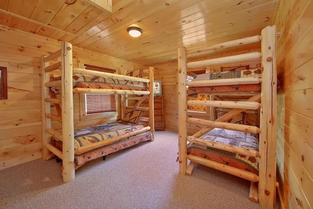 Affordable Cozy Cabin with Firepit Gameroom