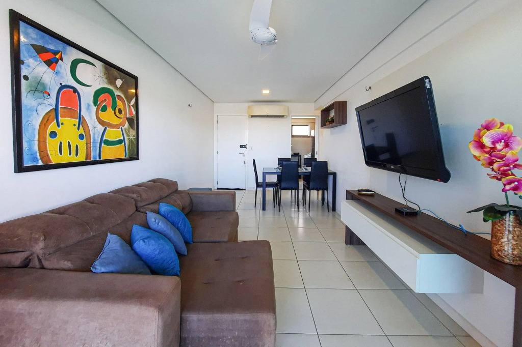Apto Completo Beverly Hills 2 Suítes 500m Praia by DM Apartments