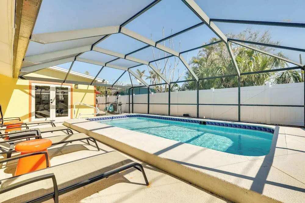 Walk to Fort Myers Beach: Family-friendly Getaway!