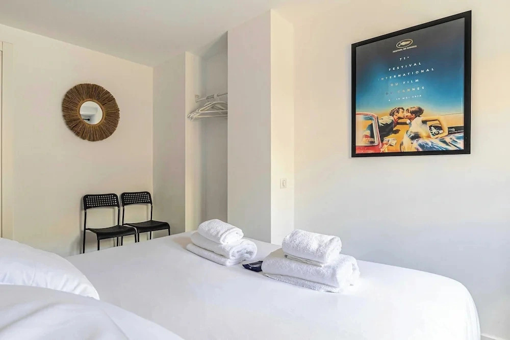 A/C Flat 1bdr/4p in the Heart of Cannes - Old Port