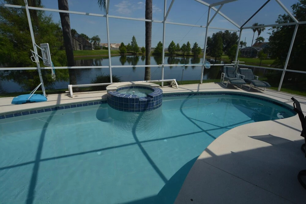 2809fb 4-bed Disney Area Pool Home Games Room, Spa