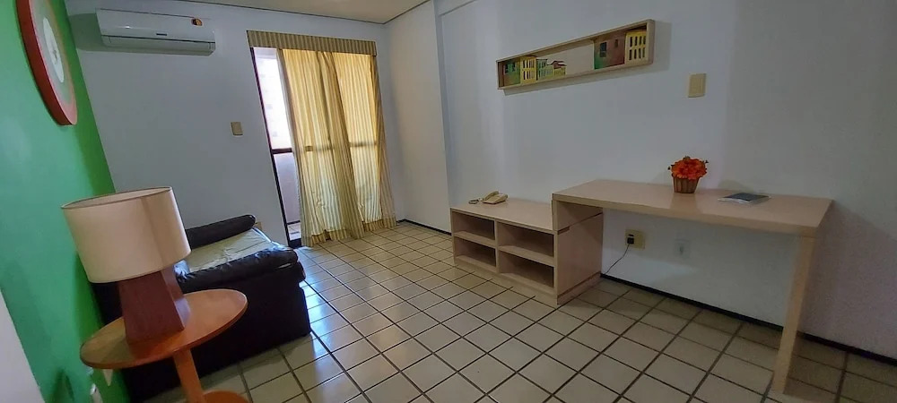 Flat Number One Ponta DAREIA l Conforto, Estrutura l Ferreira Hospedagens