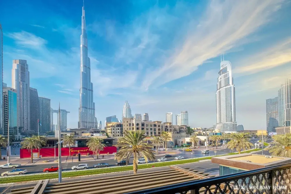 LUX The Zaafran Burj Khalifa View Suite