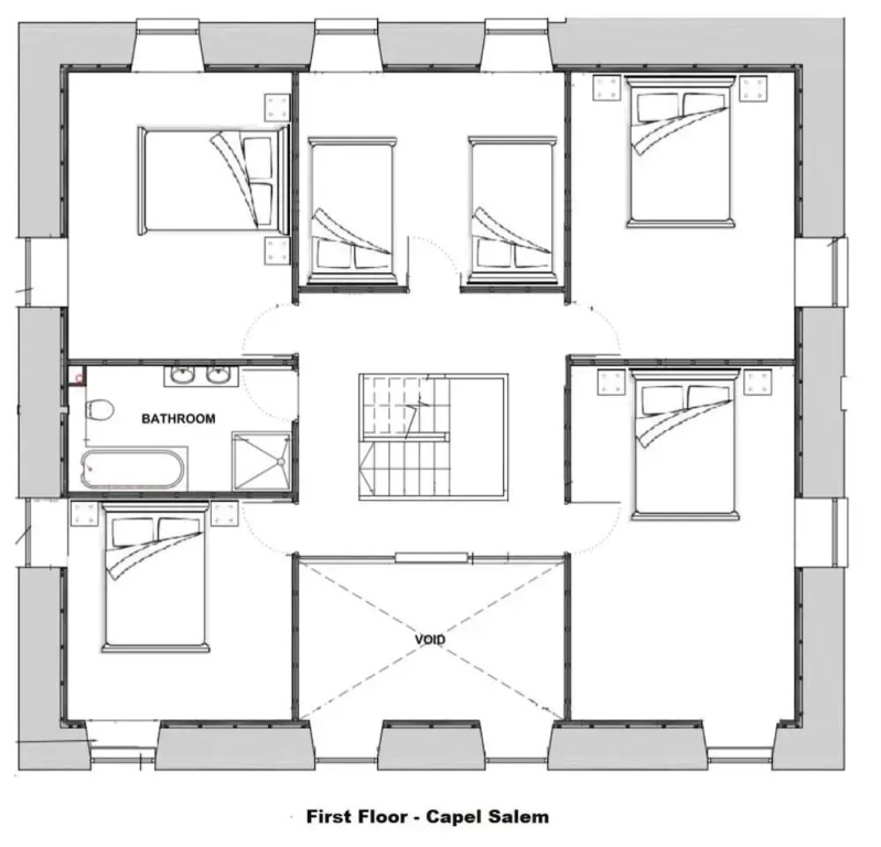 Beautiful 5 Bedroom Apartment in Capel Salem