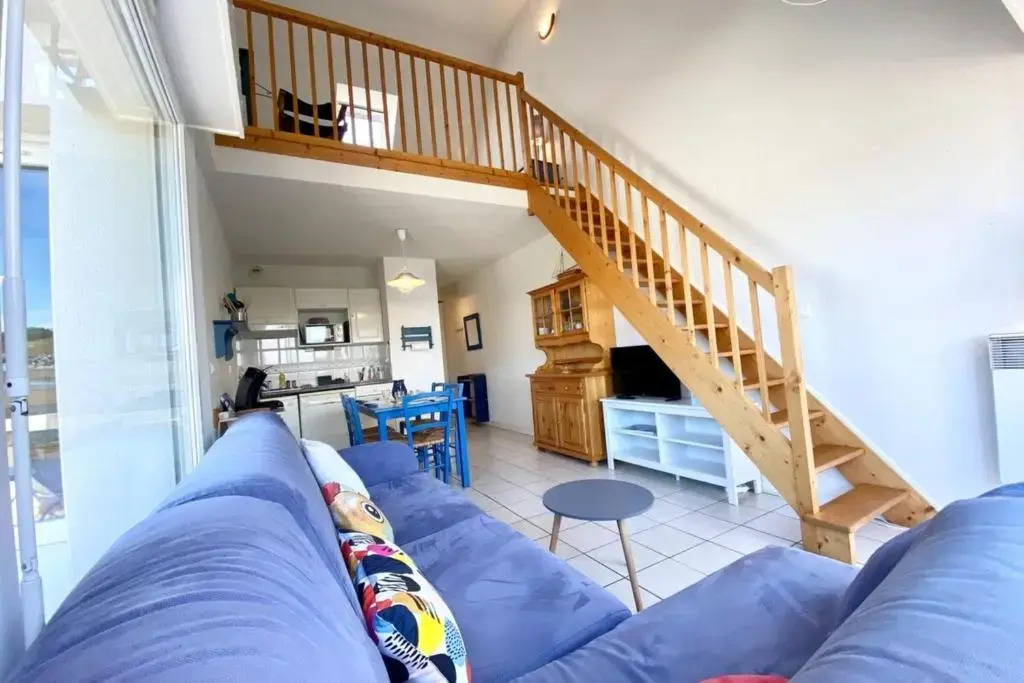 Charmant T3 duplex 2 Bord de mer Terrasse