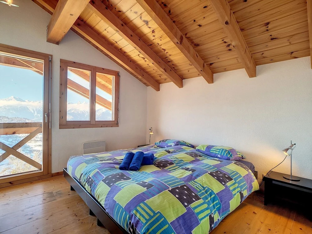 Chalet With in Veysonnaz With Wonderful Mountain View Fur