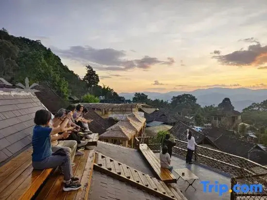 Luoyun Diary ● CloudTea Yunchai Villa Sunset View Homestay (Lancang)