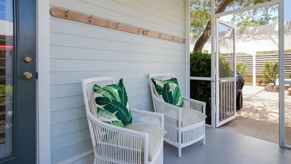 Remodeled House With Fenced Backyard and Golf Cart