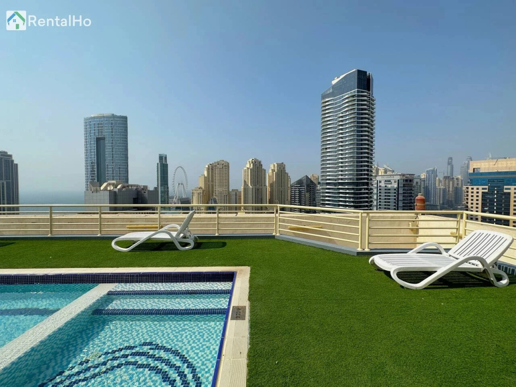 Квартира Quiet Marina Studio | Rooftop Pool | For 2