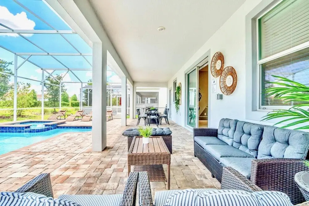 Stunning 8BR Home w BBQ Pool Hot Tub