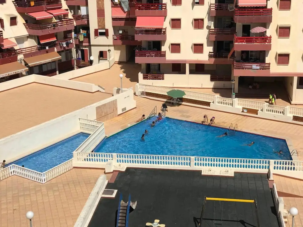 Apartment with 2 Bedrooms in la Manga, with Wonderful Sea View, Pool Access And Furnished Balcony