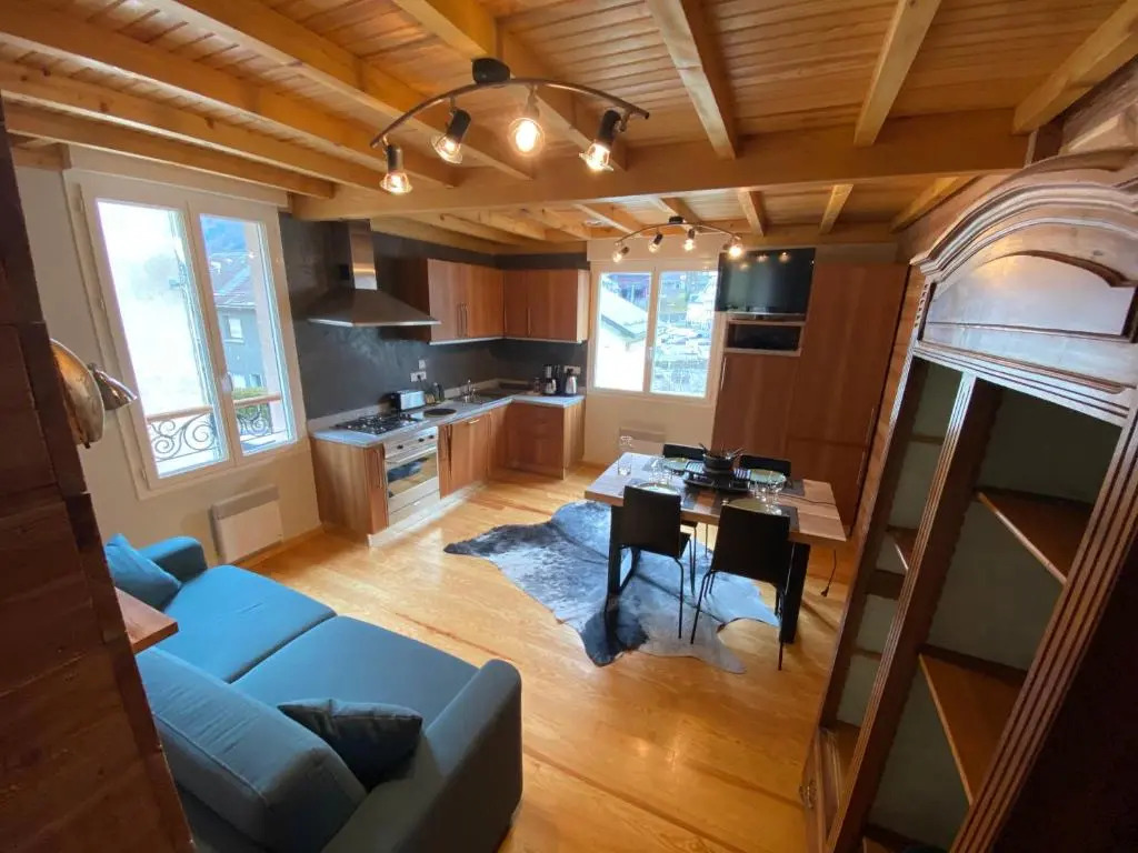 Appartement rénové 4pers tout confort & garage