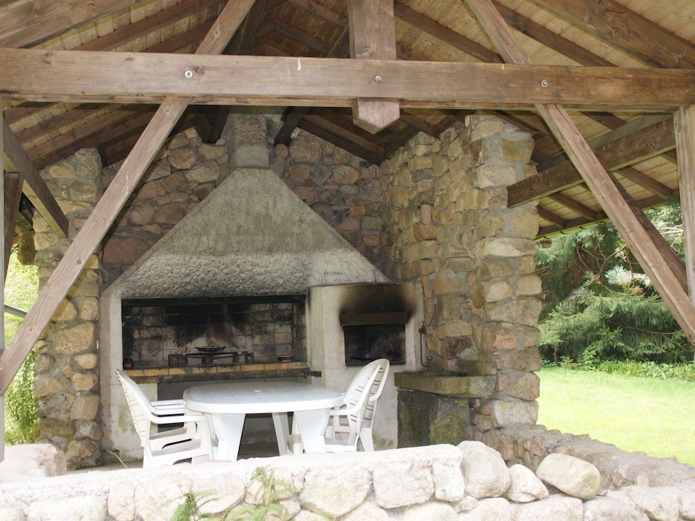 Wooden, Quietly-located Chalet With Garden on the Edge of the Forest in the French Countryside