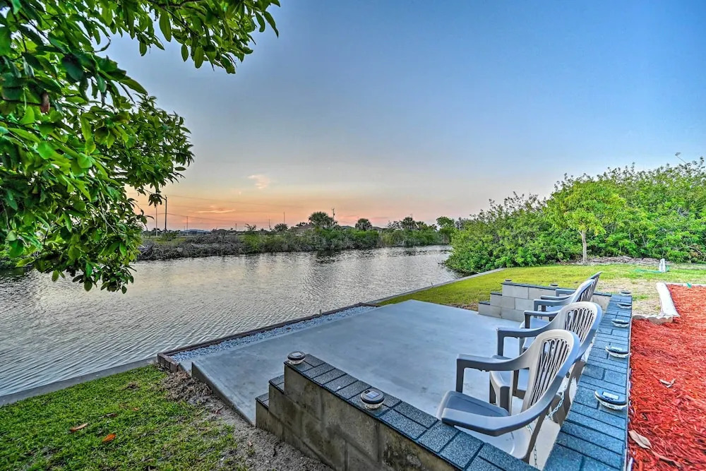 Canal-front Cape Coral Home w/ Patio & Grill!