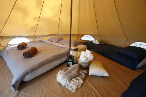 Camp Dvor bell tent accommodation
