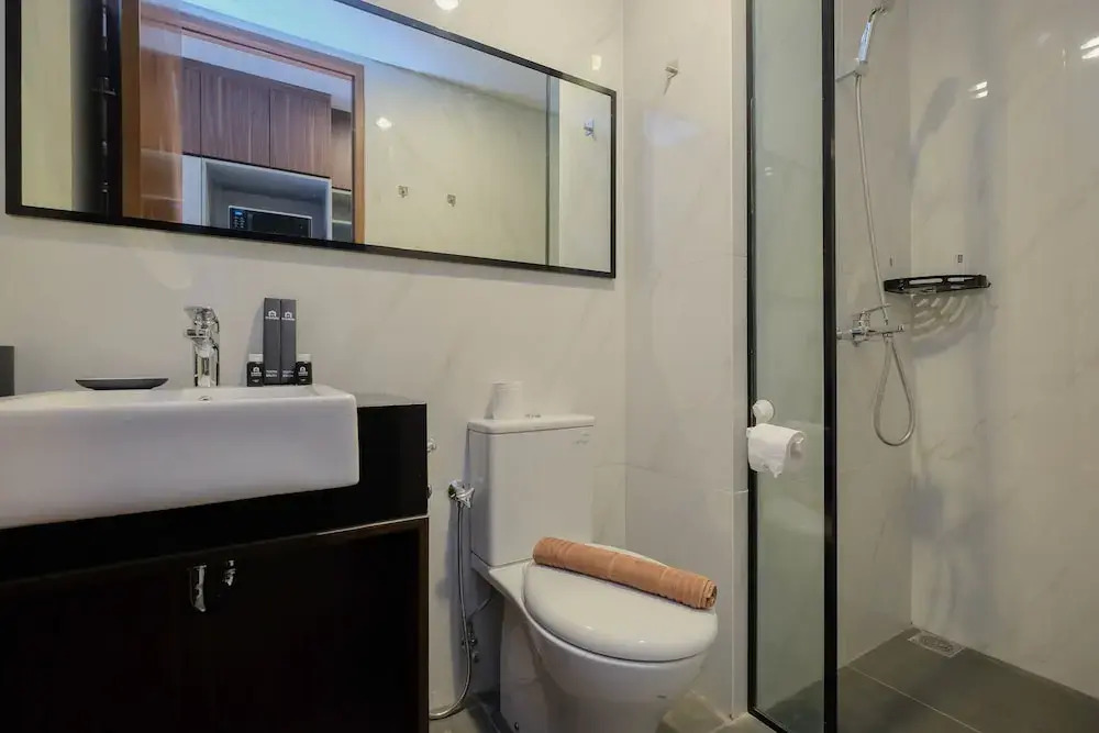 High Floor and Minimalist Studio at Ciputra World 2 Apartment