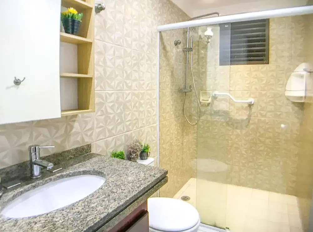 Apartamento a 70m da Praia de Pitangueiras SP