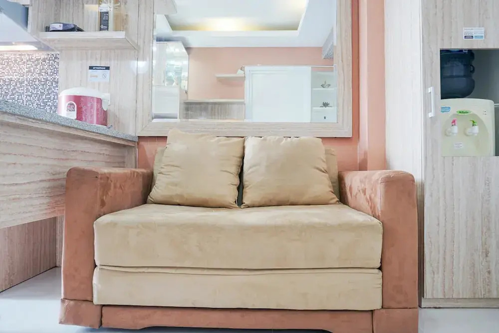 Homey and Fresh 2BR Green Pramuka Apartment
