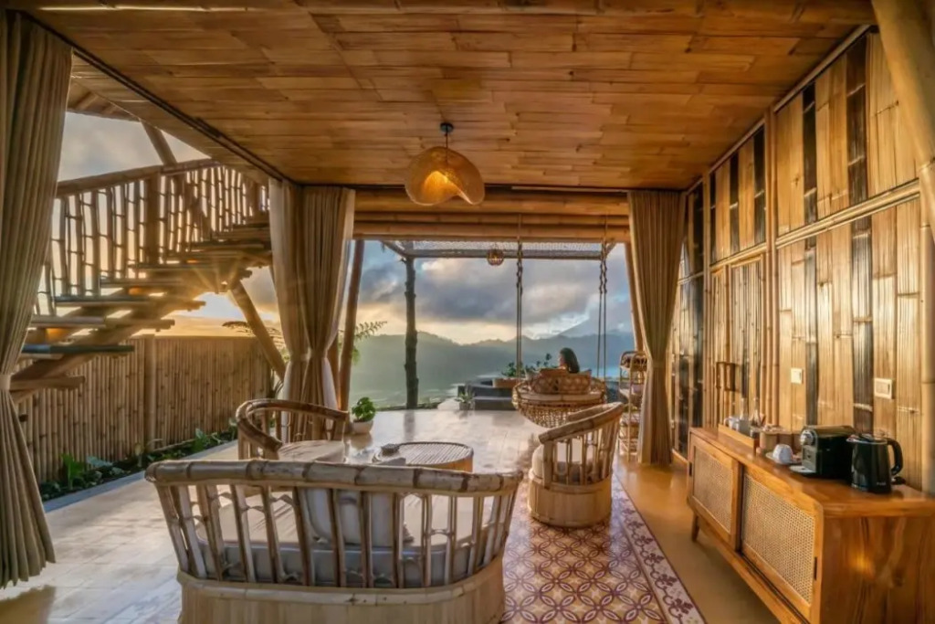 Курортный отель The Dewi Eco Bamboo Villa