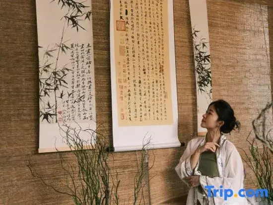 Gu Yu shan ju an Ji man life art designer private soup resort hotel zhuan