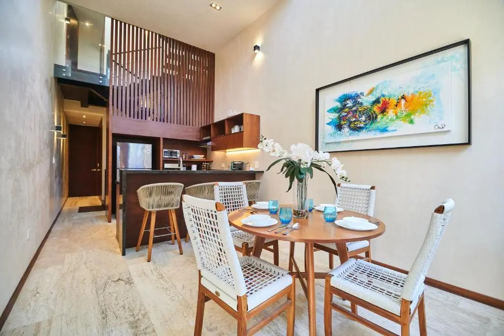 Ecochic Tulum Vibe PentHouse with Private Pool in Aldea Zama Exclusive Gated Community