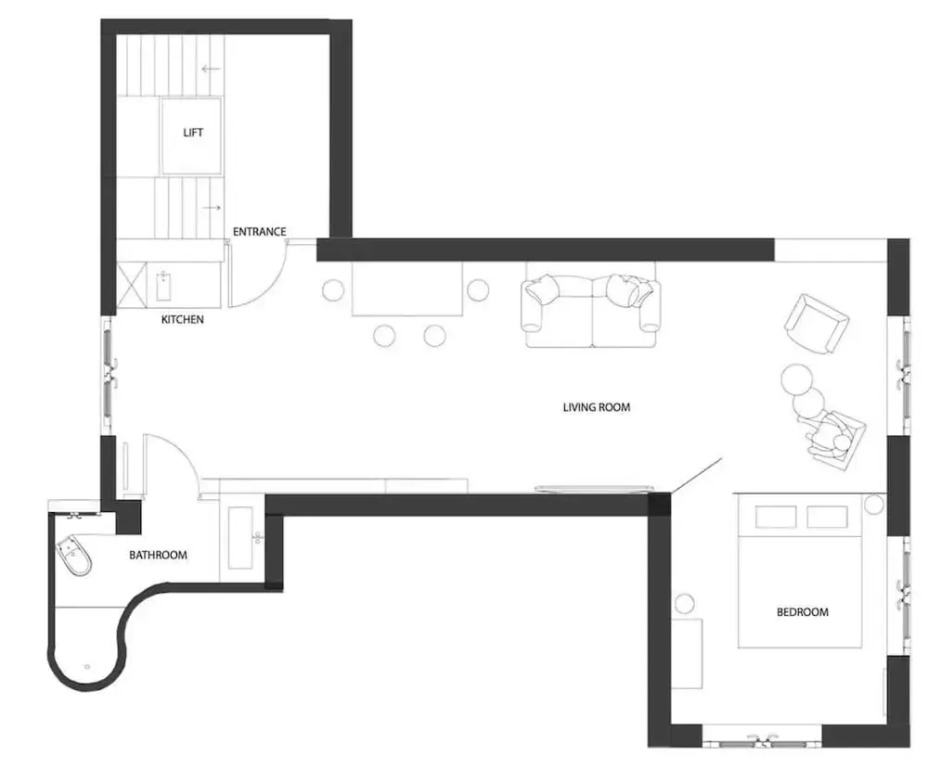 Modern Apartment - 1br/4p - Plaine-monceau