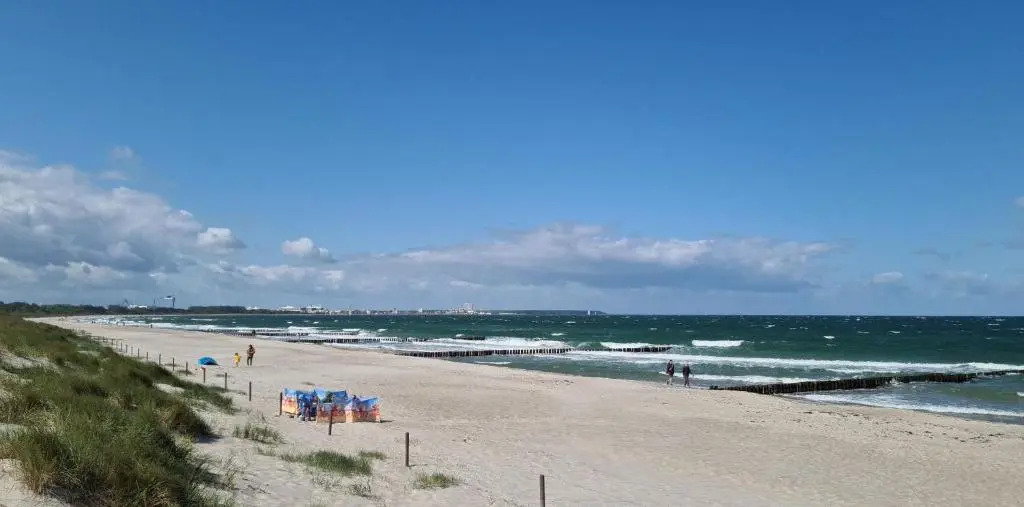 Ferienwohnung Ostseegras Markgrafenheide, 350m bis zur Ostsee, unweit von Warnemünde