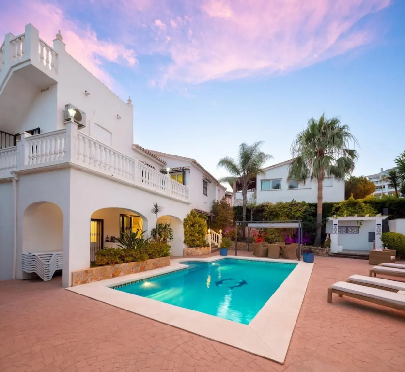 Family Villa Mijas-Costa close to the beach