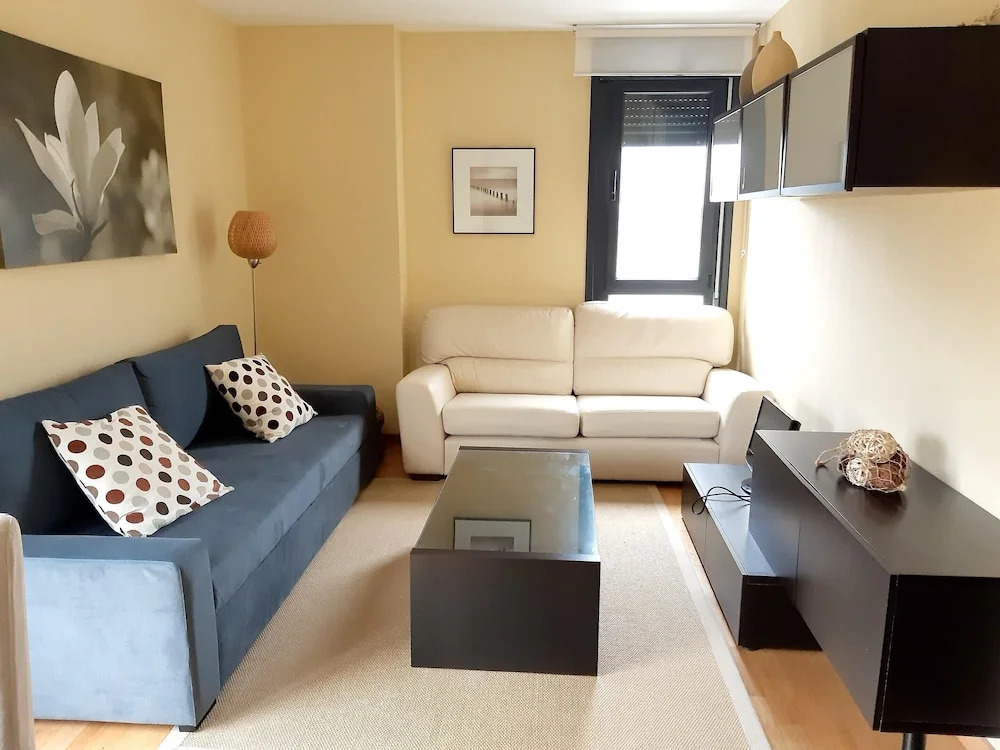 Apartment With 2 Bedrooms in Puerto de Vega, With Terrace - 3 km From