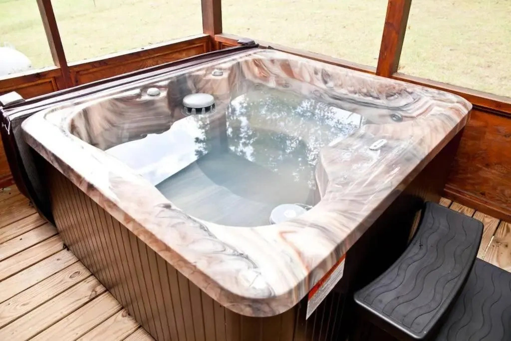 Beautiful View Log Cabin Fireplace Hot Tub Arcade Pool Fishing