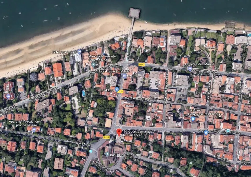 Arcachon Appt 2Chb pour 5 personnes Ville de Printemps