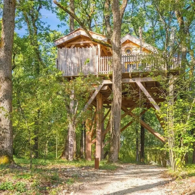 Domaine de Pech et Lafon Cabanes avec SPA privatif dans les arbres