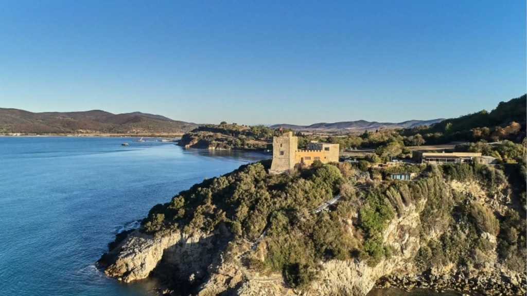 Ancient Tower in Magical Position Overlooking the Sea-torre Spagnola