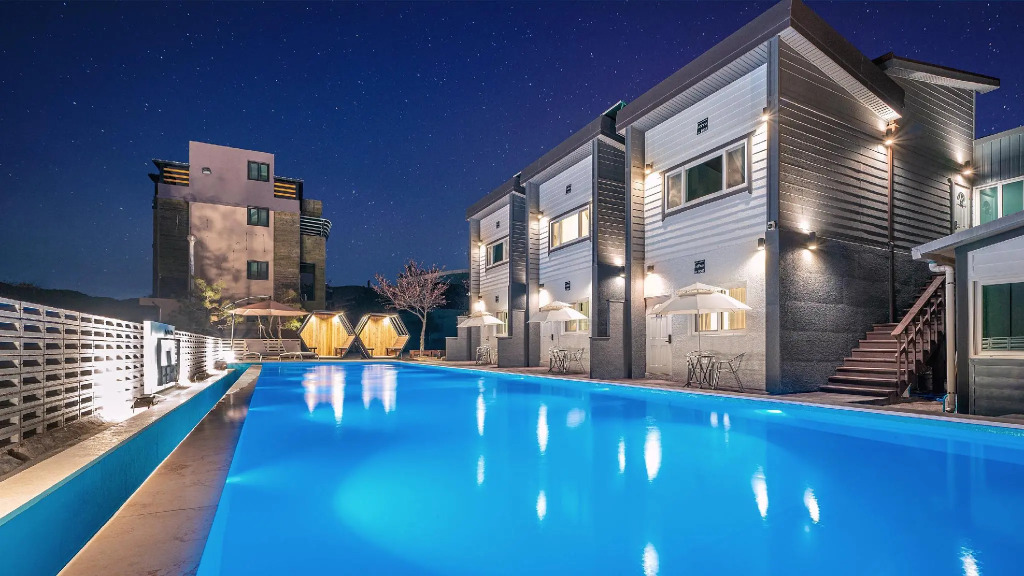 Gyeongju haymish poolvilla