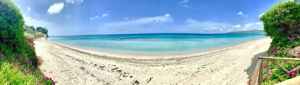 Villa Fourka 2 on the beach