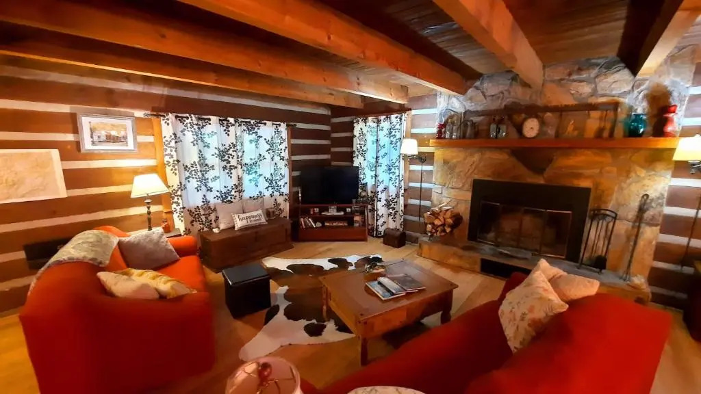 The Mountain Forager Cabin, Whitewater Rafting, Polar Express, Hot Tub, Home Gym
