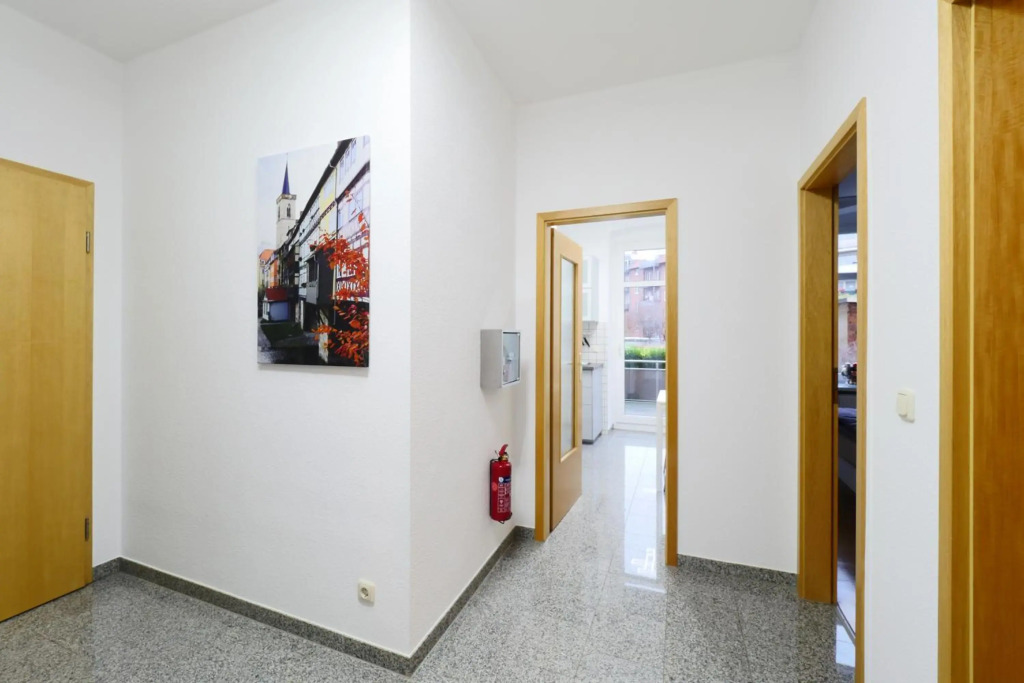 3 Raum-Wohnung mit Blick auf die Zitadelle Petersberg - DIREKT am BUGA-Gelände 2021