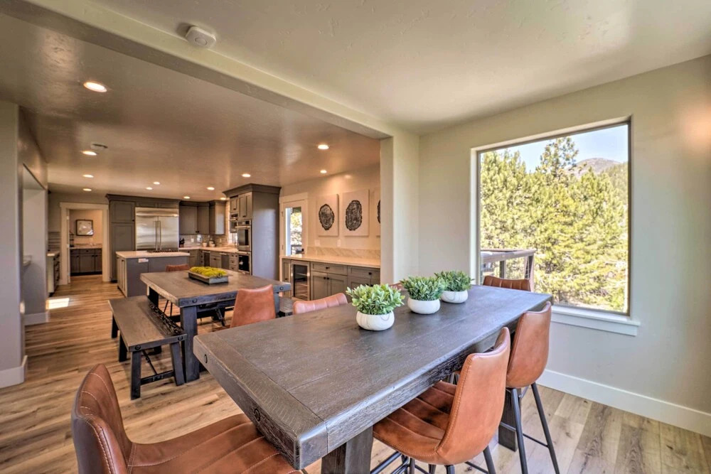 Hot Tub, Pool Table: Luxe Reno Chalet w/ Mtn View!