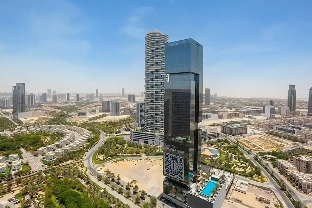 Guest and Co - Enchanting Vistas From This Fancy Apartment in JVC