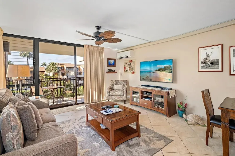 Kamaole Sands 9-301 - Luxurious Renovation, Split AC, Wi-fi, Ocean View Condo