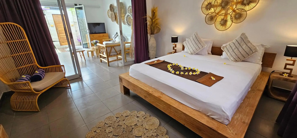 Villa Floppy New 1 bedr villa private Pool 5min beach