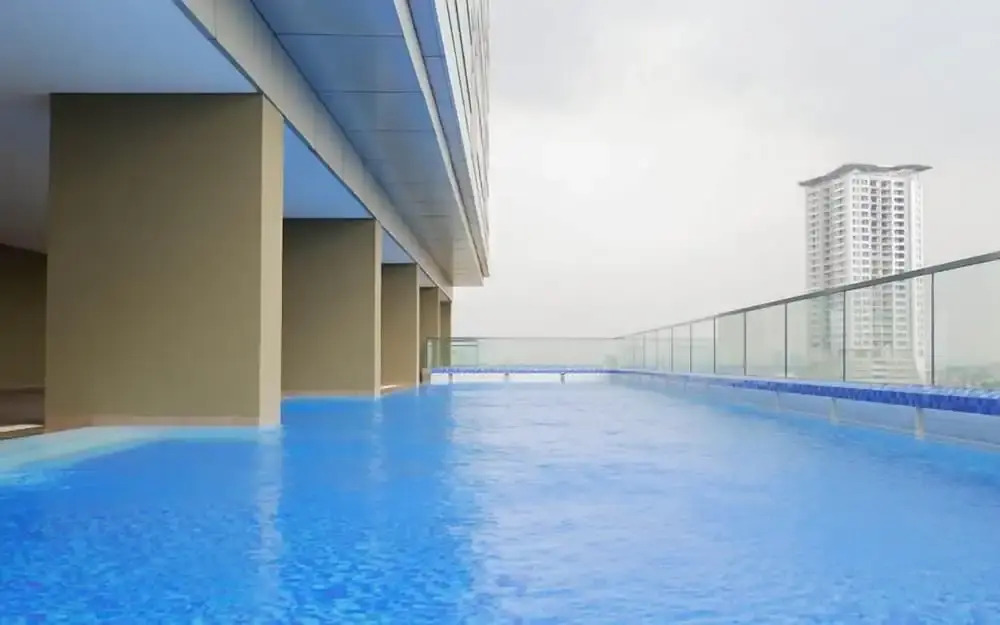 Spacious 1Br With City View At Praxis Apartment