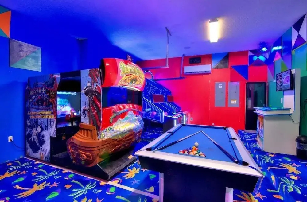 2421-14-rd- Sports Themed Home With Bowling Alley