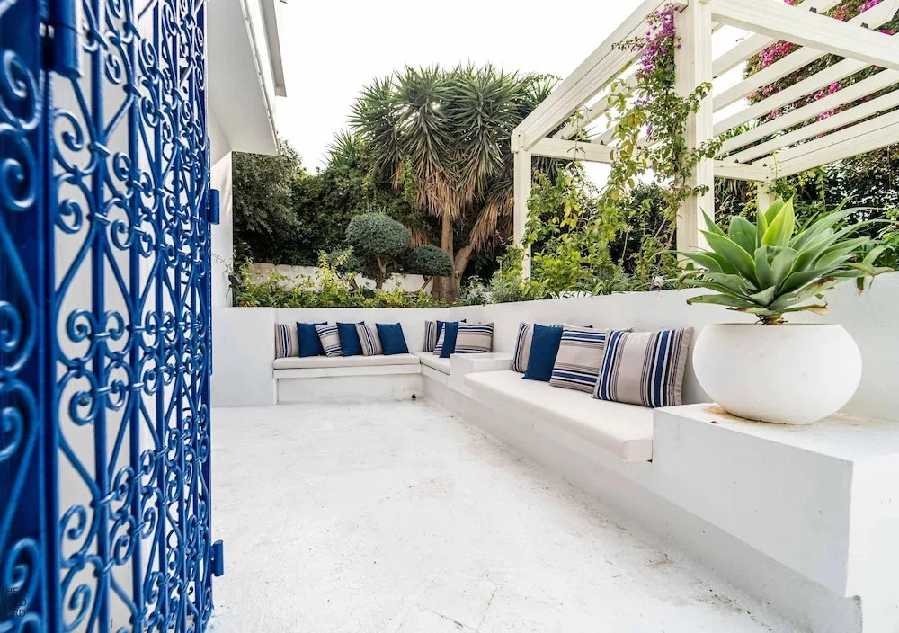 Les Bleus d Amen Heated Pool Blue Villa