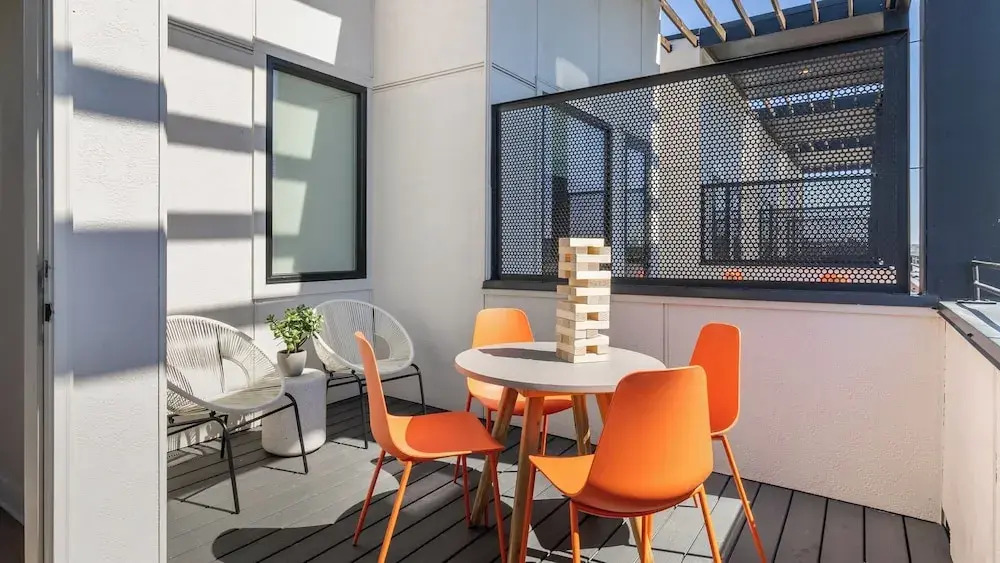 Sleeps 44 4 Themed Lofts w/ Skyline Balconies, Neon Backdrops & Glam Kitchensperfect for Nashville Group Stays The Swift Retreat by Avantstay