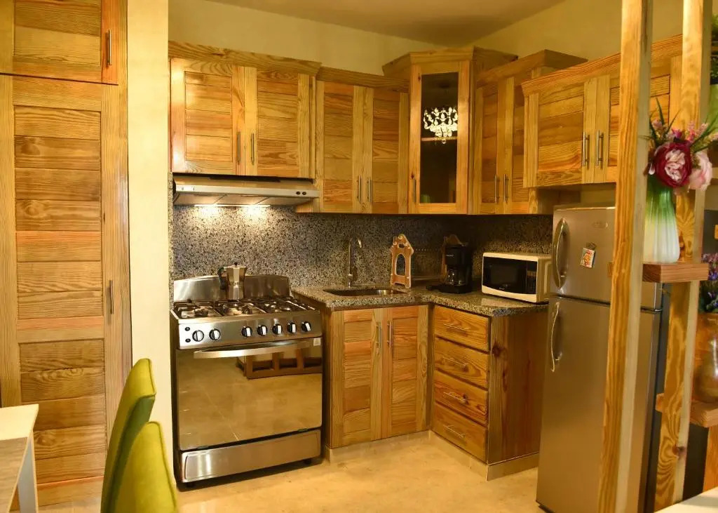 B-8 hermoso apartamento al pie de la montaña con piscina total mente equipado