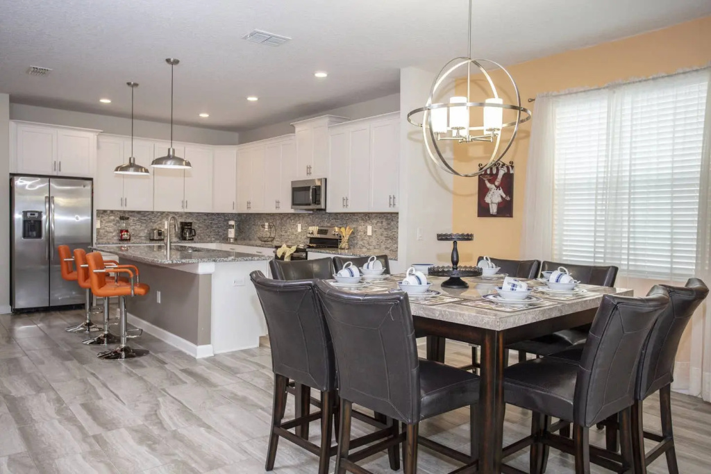Spacious home with a large pool near Disney