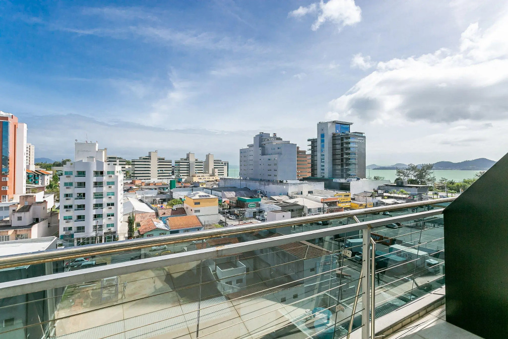 Vista Mar Com Sacada No Centro #ca49