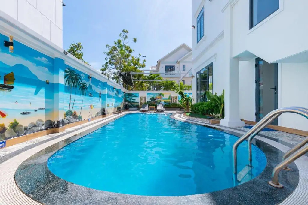 Hoàng My Villa C2-52 Free Hồ bơi, Bida, Karaoke, Thang máy